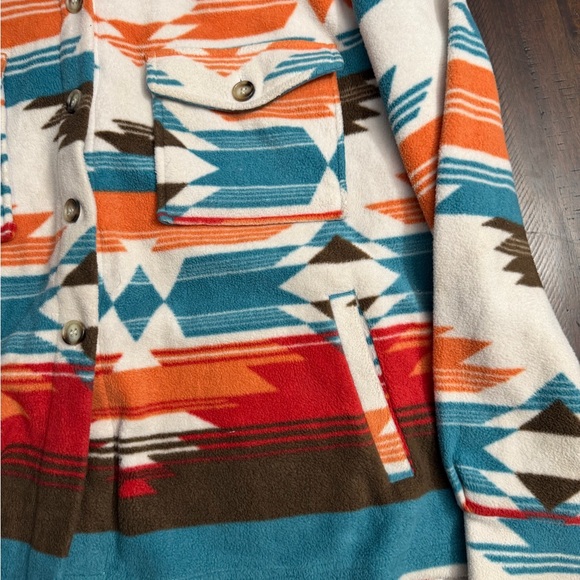 Blue B Aztec Patterned Jacket - Picture 4 of 5